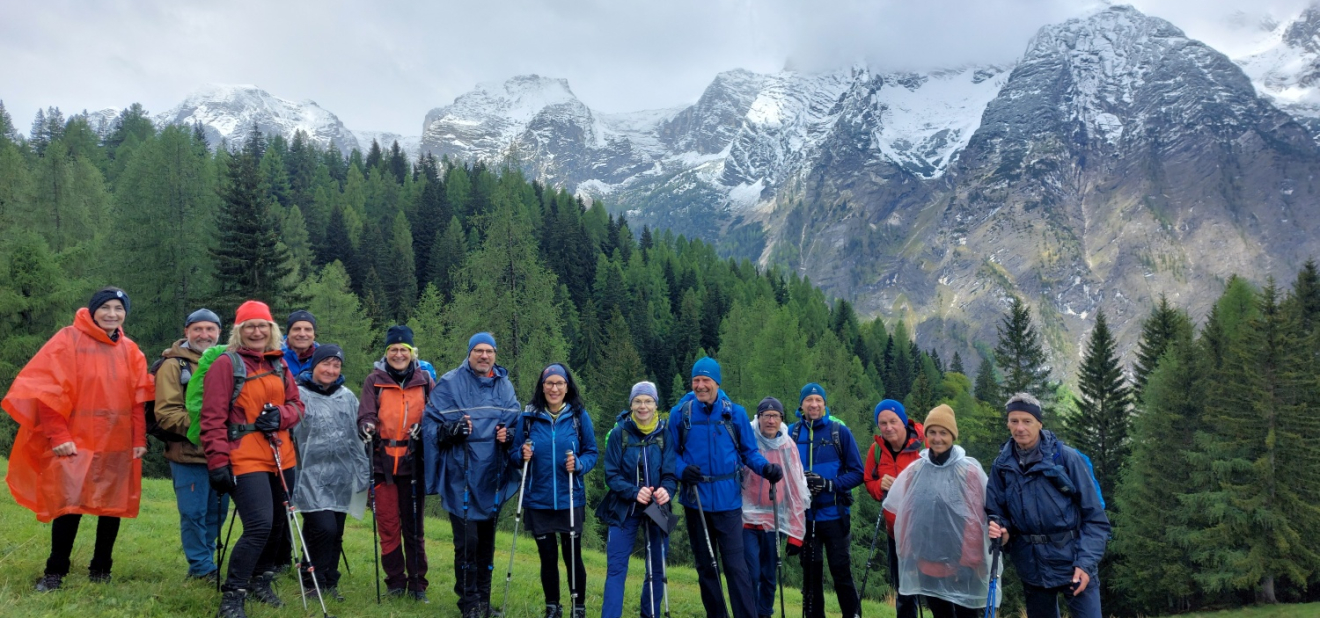 DAV-Ortsgruppe Freyung auf dem Stoderer Dolomitensteig