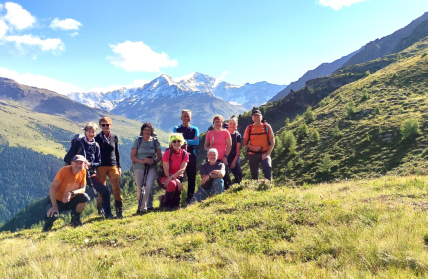 In den Ortler Alpen, auf dem Sentiero della Pace, von Bormio zum Gaviapass