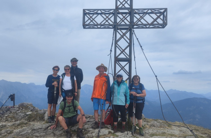 Dem Wetter getrotzt - DAV Ortsgruppe Freyung wandert auf den Kasberg