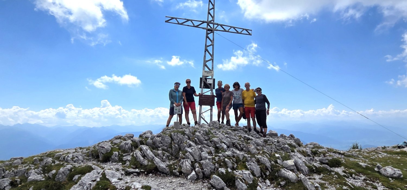 Einsame Bergtour im Nationalpark Kalkalpen
