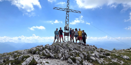 Einsame Bergtour im Nationalpark Kalkalpen