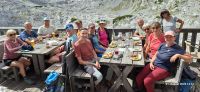 11 Pause Auf Der Sonnenterrasse Vor Der Schmidt Zabierow Hütte